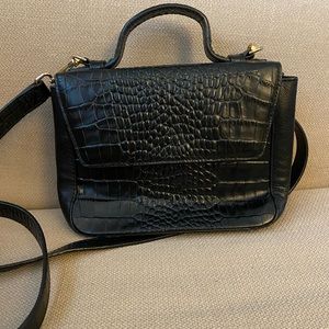 Black crossbody bag